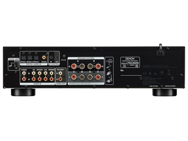 Amplificatore stereo Denon PMA-800NE black rear
