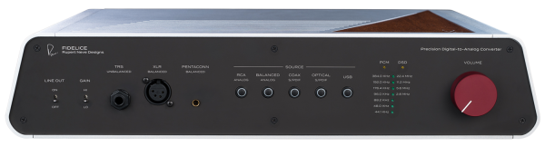 Fidelice DAC by Rupert Neve Design frontale